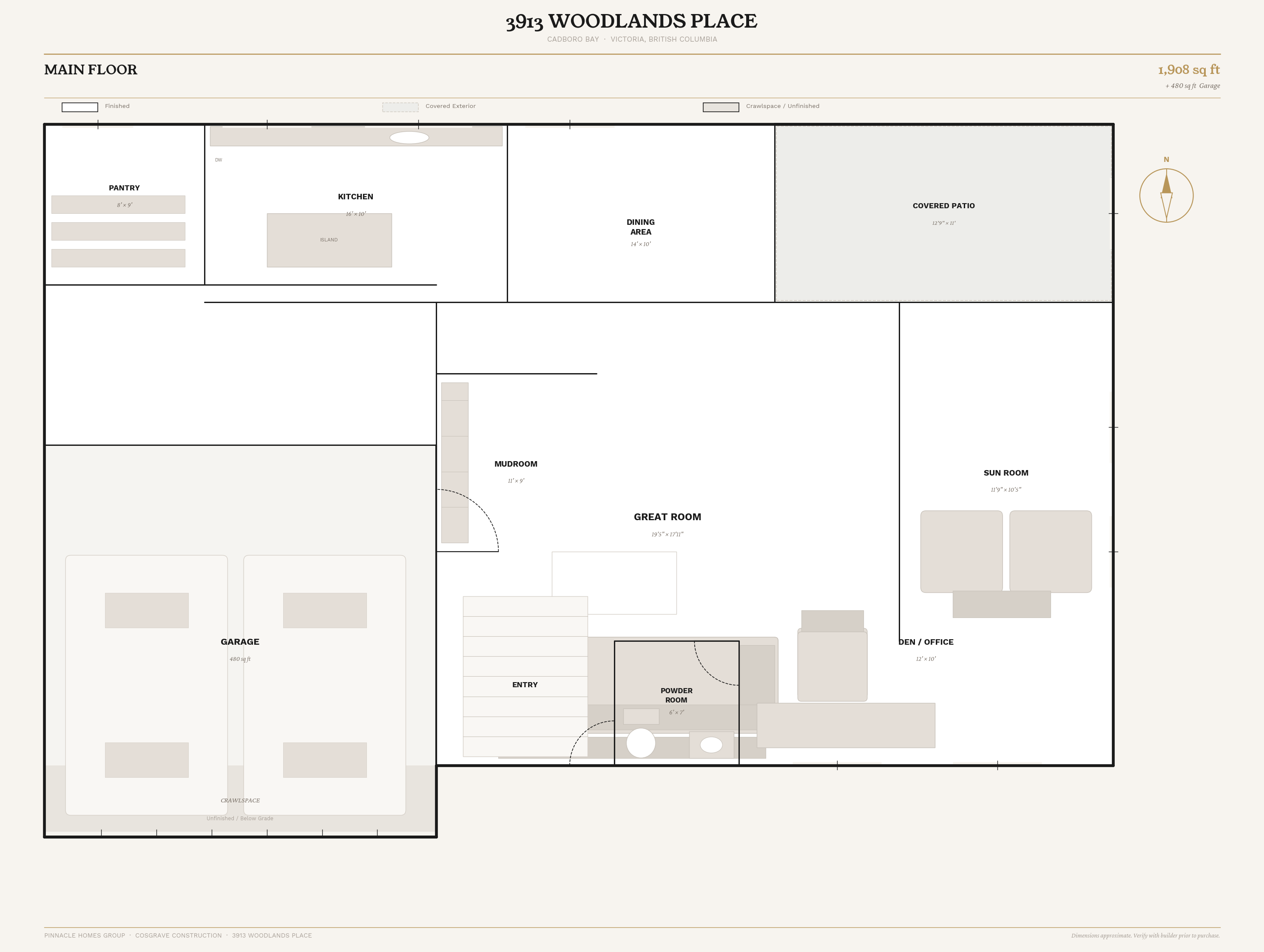 Main Floor · 1,908 sq ft